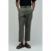 Pantalones Pantalón Jogger SALSA JEANS Lino Dark Brown