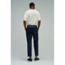 Pantalones Pantalón Jogger SALSA JEANS Lino Azul Marino