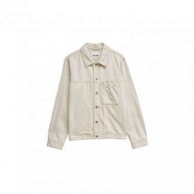 Chaquetas Hombre Sobrecamisa SALSA JEANS Lino Light Grey