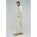 Chaquetas Hombre Sobrecamisa SALSA JEANS Lino Light Grey