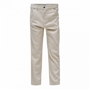 Pantalones Pantal&oacute;n SALSA JEANS Relaxed Fit Light Grey