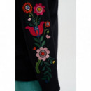 SUGARHILL BRIGHTON Jerséis y Sudaderas Sudadera Sugarhill Eadie Black, Folk Floral