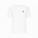B-YOUNG Camisetas Mujer Camiseta B.young Pandinna Cherise Optical White