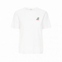 B-YOUNG Camisetas Mujer Camiseta B.young Pandinna Cherise Optical White