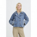 B-YOUNG Chaquetas y Abrigos Chaqueta B.young Citan Mid Blue Denim