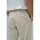Pantalones Pantalón Jogger SALSA JEANS Lino Beige