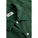 Camisas Camisa Double a By WOOD WOOD Adrian Eden Green