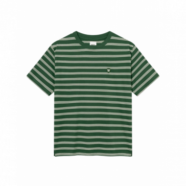 Camisetas Hombre Camiseta Double a By WOOD WOOD Easton Eden Stripe