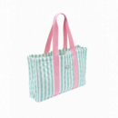 Sugarhill Brighton Bolsos Bolso SUGARHILL Haven Off White/Green, Stripe