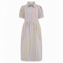 SUGARHILL BRIGHTON Vestidos Vestido Sugarhill Gillian Multi, Colourful Canvas Stripe