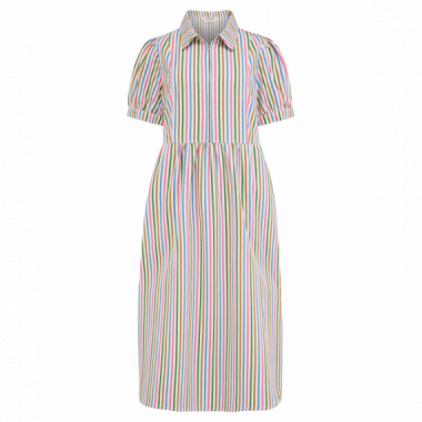 SUGARHILL BRIGHTON Vestidos Vestido Sugarhill Gillian Multi, Colourful Canvas Stripe