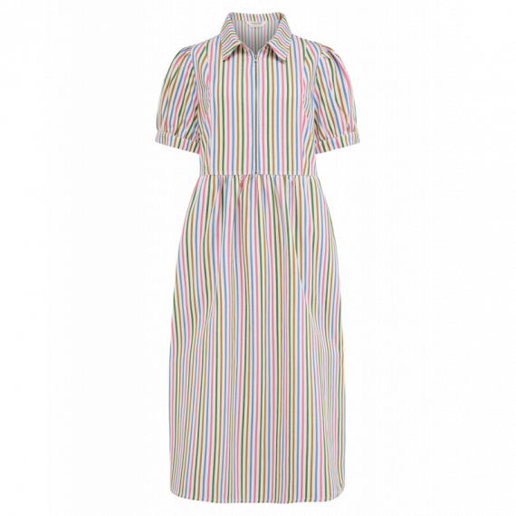 SUGARHILL BRIGHTON Vestidos Vestido Sugarhill Gillian Multi, Colourful Canvas Stripe