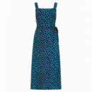 SUGARHILL BRIGHTON Vestidos Vestido Sugarhill Elva Petrol Navy, Rainbow Marbles