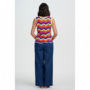 SUGARHILL BRIGHTON Chaleco Sugarhill Rosy Multi, Sunset Chevron