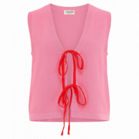 SUGARHILL BRIGHTON Chaleco Sugarhill Zina Pink, Red Tipping