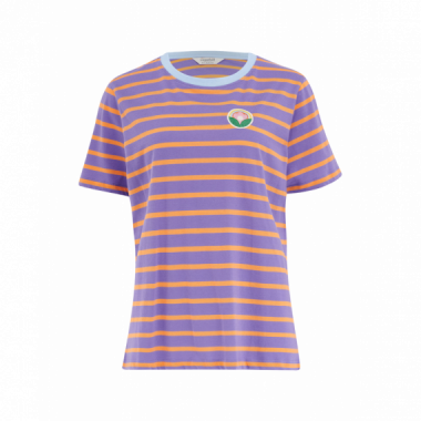 SUGARHILL BRIGHTON Camisetas Mujer Camiseta Sugarhill Maggie Mauve/orange, Daisy Badge