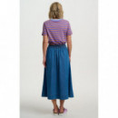 SUGARHILL BRIGHTON Camisetas Mujer Camiseta Sugarhill Maggie Mauve/orange, Daisy Badge