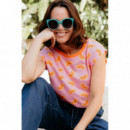 SUGARHILL BRIGHTON Camisetas Mujer Camiseta Sugarhill Chrissy Pink, Oranges