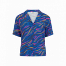 SUGARHILL BRIGHTON Blusas y Camisas Camisa Sugarhill Odele Bright Navy, Jazz Waves