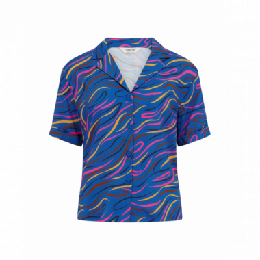 SUGARHILL BRIGHTON Blusas y Camisas Camisa Sugarhill Odele Bright Navy, Jazz Waves