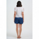 SUGARHILL BRIGHTON Blusas y Camisas Camisa Sugarhill Adaline Bow Off White, Folk Floral