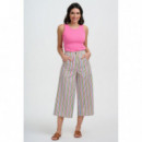 SUGARHILL BRIGHTON Pantalones Mujer Pantalón Sugarhill Charlene Multi, Colourful Canvas Stripe