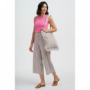 SUGARHILL BRIGHTON Pantalones Mujer Pantalón Sugarhill Charlene Multi, Colourful Canvas Stripe