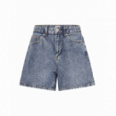 Bermudas Shorts ICHI Aveny Medium Blue Stone Washed