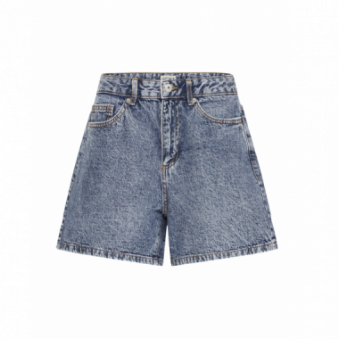 Bermudas Shorts ICHI Aveny Medium Blue Stone Washed