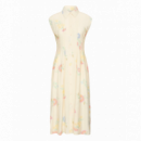 Vestidos Vestido ICHI Ginni Cross Stitch Flowers