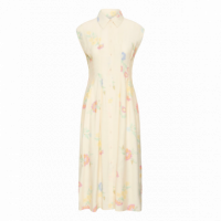 Vestidos Vestido ICHI Ginni Cross Stitch Flowers