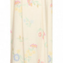 Vestidos Vestido ICHI Ginni Cross Stitch Flowers