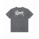 Camisetas Hombre Camiseta DEUS EX MACHINA Damaged Dyed Black
