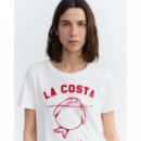 Camisetas Mujer Camiseta THINKING MU Ida Animal Motel