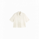 Blusas y Camisas Blusa THINKING MU Ane White Vainica