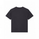 Camisetas Hombre Camiseta DEUS EX MACHINA Shield Garment Dyed Black