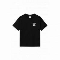 Camisetas Hombre Camiseta Double a By WOOD WOOD Liam Aachest Black