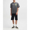 Camisetas Hombre Camiseta DEUS EX MACHINA Canggu Address Tee Anthracite