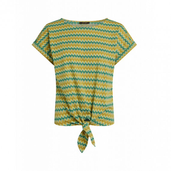 Camisetas Mujer Camiseta KING LOUIE Aria Knot Saro Spring Yellow