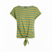 Camisetas Mujer Camiseta KING LOUIE Aria Knot Saro Spring Yellow
