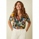 Blusas y Camisas Blusa KING LOUIE Bella Tropez Black