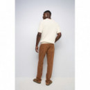 Pantalones Pantalón Jogger SALSA JEANS Lino Marrón