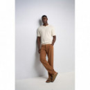 Pantalones Pantalón Jogger SALSA JEANS Lino Marrón