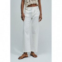 Vaqueros Mujer Vaquero SALSA JEANS Straight con Lino