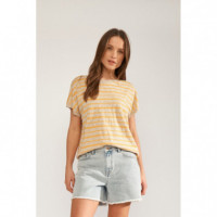 Camisetas Mujer Camiseta NÜMPH Nukiki Marigold
