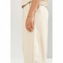 Pantalones Mujer Pantalón NÜMPH Nusunna Whitecap Gray