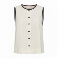Chaleco NÜMPH Nualani Whitecap Gray