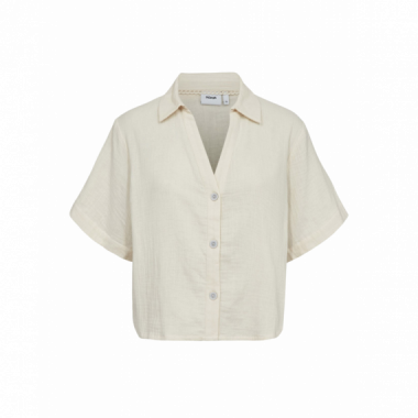 Blusas y Camisas Camisa N&Uuml;MPH Nunathalia Whitecap Gray