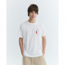 Camisetas Hombre Camiseta THINKING MU Zach Fisherman