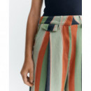 Pantalones Mujer Pantalón THINKING MU Pat Wide Leg Stripes
